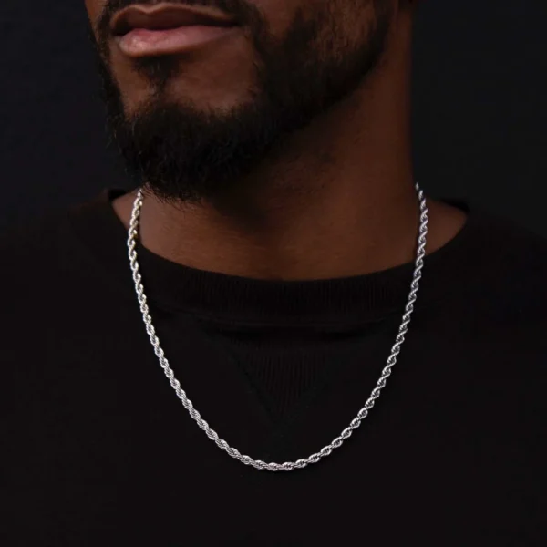 Micro Cuban in Yellow Gold- 3mm